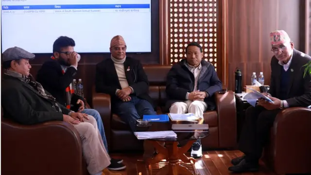 न्यूनतम साझा कार्यक्रमका लागि छलफलमा सत्ता गठबन्धनका नेताहरू