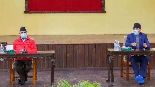 ओली र प्रचण्ड