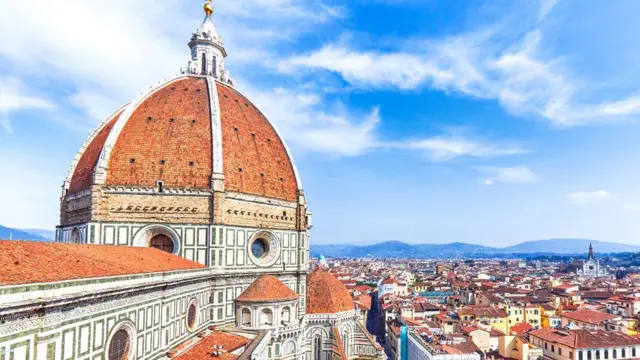 La cúpula de Santa María de Fiore en Florencia.