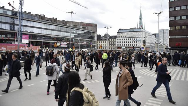 Нападение в Стокгольме