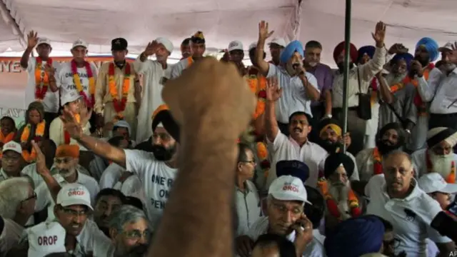 वन रैंक वन पेंशन, पूर्व सैनिक