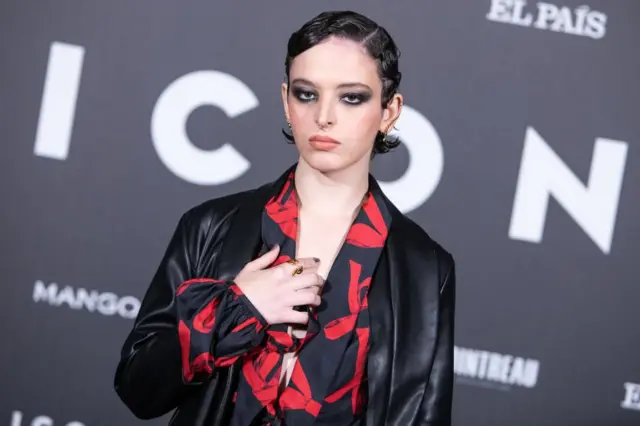 La escritora Elizabeth Duval en los ICON Awards 2021, en Madrid, España.