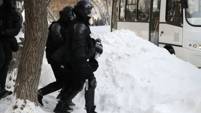 Протесты в Новосибирске