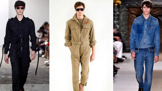 Слева направо: Вальтер ван Берендонк, Ральф Лорен, "Валентино"