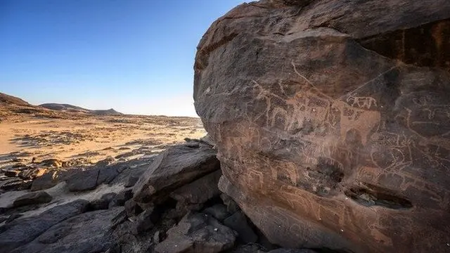 سابوکے آثار قدیمہ میں ہپوپوٹیمس، زرافے، مگرمچھوں کے نقوش پائے جاتے ہیں جو بدلتے ہوئے موسموں کی کہانی سناتے ہیں