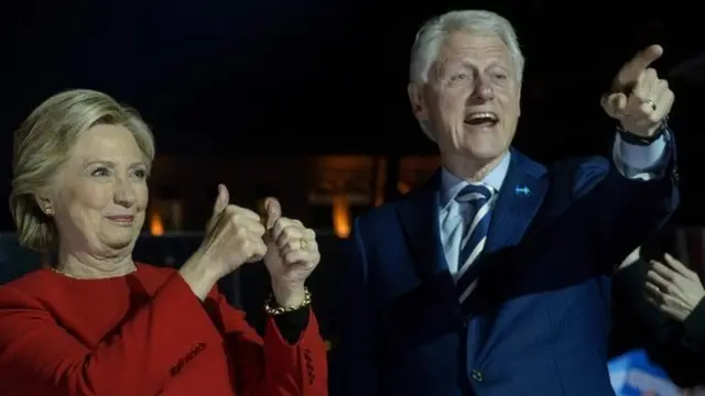 هیلاری و بیل کلینتون