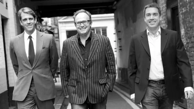 Los tres fundadores de Quintessentially