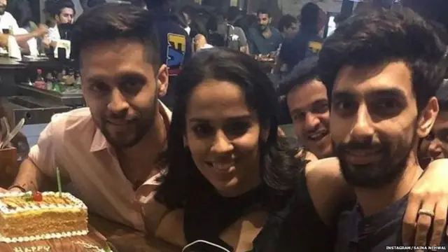 ਸਾਇਨਾ ਨੇਹਵਾਲ ਅਤੇ ਪੀ. ਕਸ਼ਿਯਪ