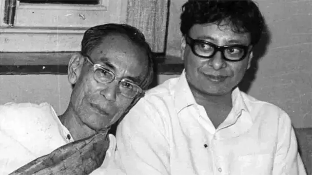 पिता सचिन देव बर्मन के साथ राहुल देव बर्मन