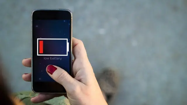 የሞባይል ባትሪ ዝቅተኛ መሆኑን የሚያሳይ