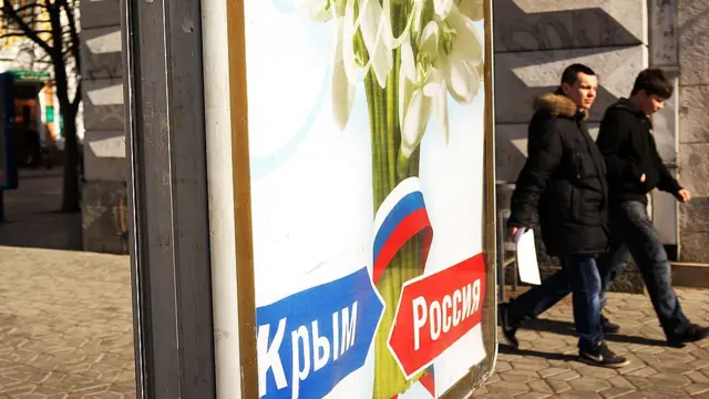 Плакат "Крым - Россия"