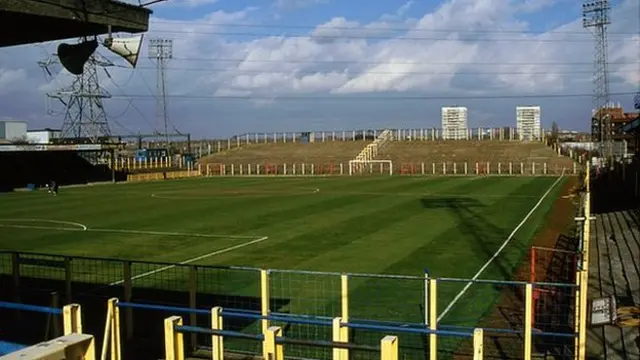 Plough Lane pictured in August 1990