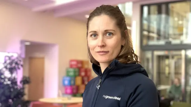 Ida-Linn Näzelius, vicepresidenta de Medio Ambiente de H2 Green Steel.