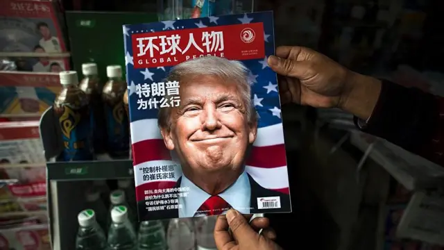 特朗普当选时，中国杂志关注他为何能够胜选。