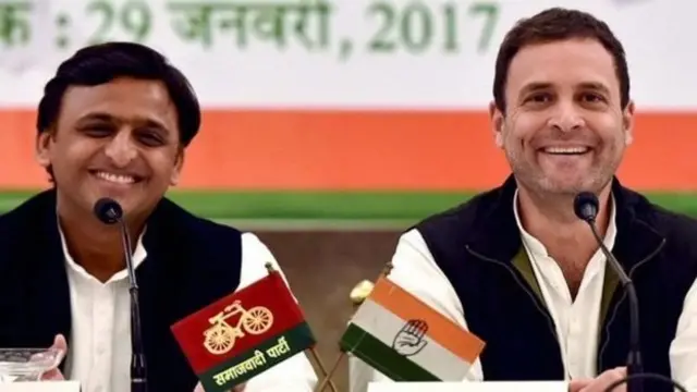 अखिलेश यादव और राहुल गांधी