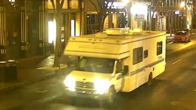 Взорвавшийся в Нэшвилле автофургон