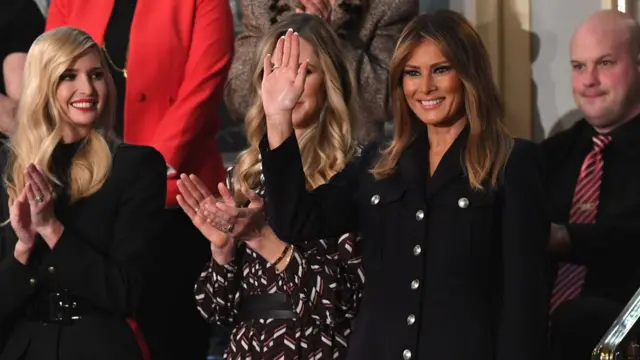 Melania e Ivanka, en el Estado de la Unión.