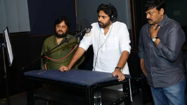 దర్శకుడు సురేందర్ రెడ్డి, పవన్ కల్యాణ్, చిరంజీవి