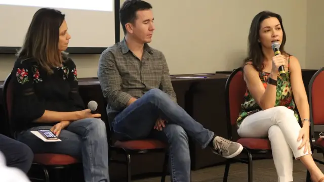 Patrícia Ellen, Leandro Machado, Ilona Szabó