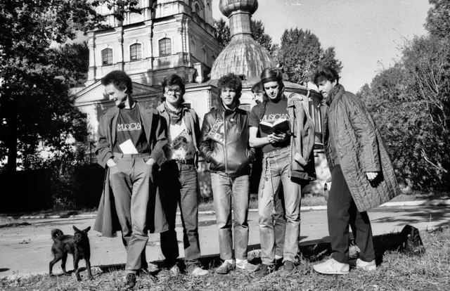 группа "Аквариум" фотосессия к Red Wave