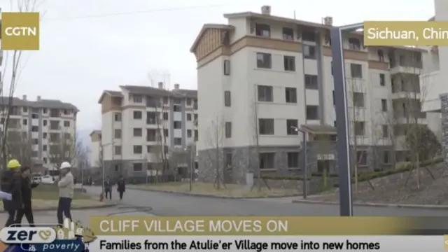 Köylülerin taşındığı apartmanlar