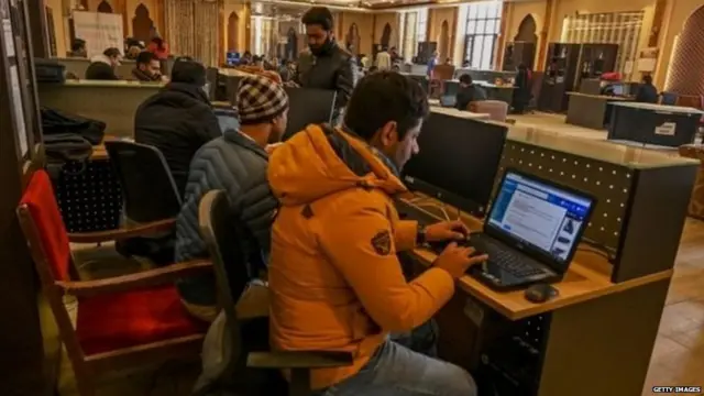 जम्मू और कश्मीर में इंटरनेट
