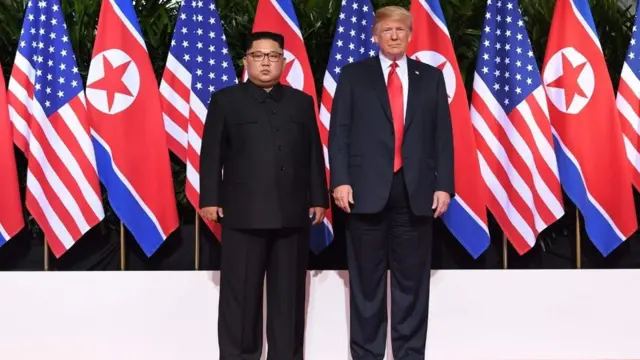 LIVE: டிரம்ப் - கிம் சந்திப்பு: '38 நிமிடங்களில் நிகழ்த்தப்பட்ட வரலாறு'