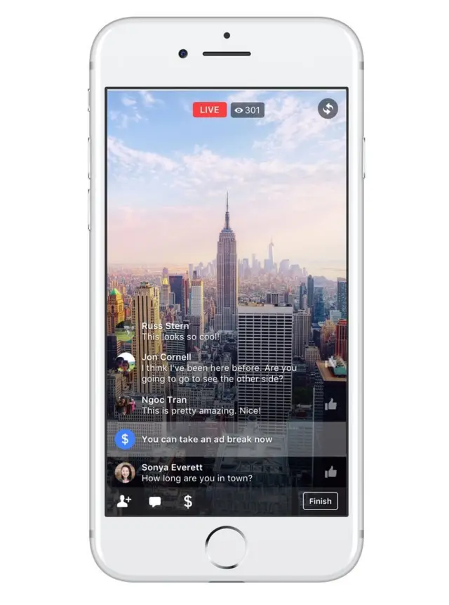 फ़ेसबुक लाइव वीडियो