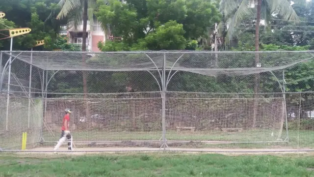 নেটে চলচে ব্যাটিং প্রাকটিস