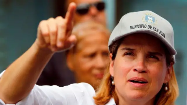 La alcaldesa de San Juan, Carmen Yulín Cruz.