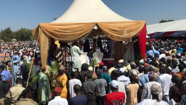 Bikin ba da sandar girma ga Sarkin Zazzau