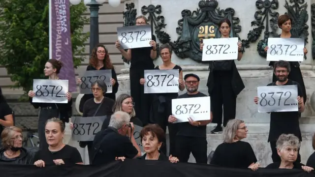 Srebrenica, Žene u crnom