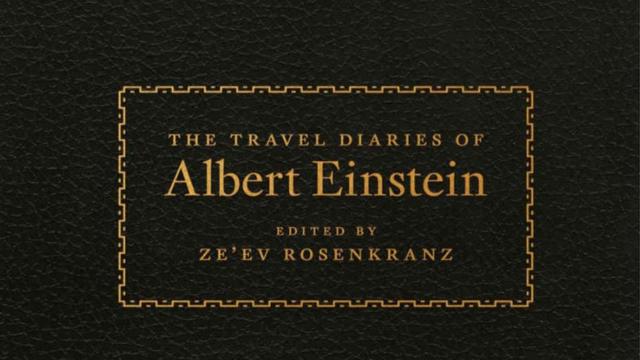 爱因斯坦旅游日记封面，亚马逊网站
