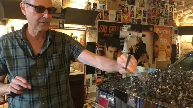 Геллер Исроилдаги музейида