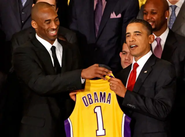 باراک اوباما و کوبی برایانت