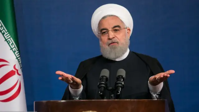 روحانی: "مذاکره یک کوه بود که بر سر بر سر عده‌ای خراب شد"