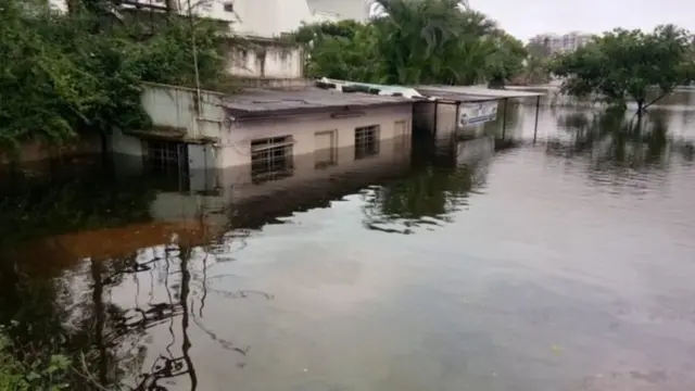 कोल्हापुरातील पूरस्थिती