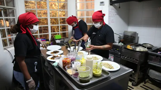 Proyecto de cocina en una cárcel de mujeres