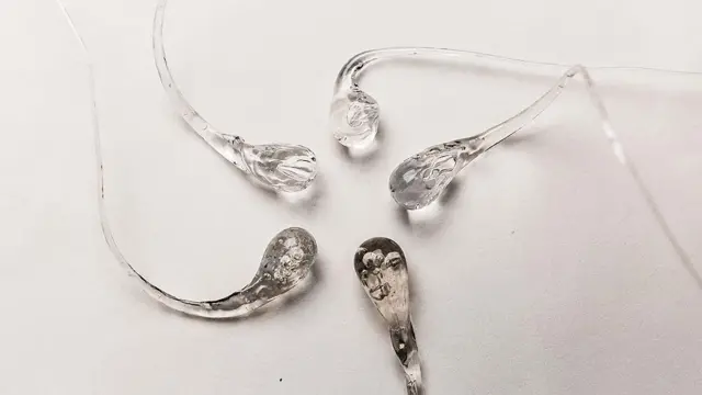 Gotas del príncipe Rupert.