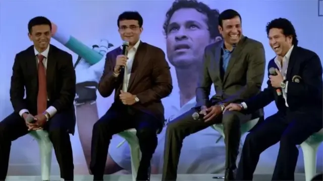 ద్రవిడ్, గంగూలీ, లక్ష్మణ్, సచిన్