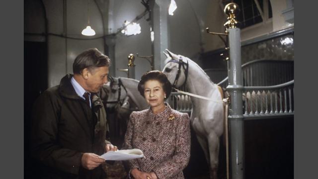 1986年，艾登堡准备女王伊丽莎白二世的圣诞电视讲话。