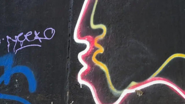 Grafitti con perfiles