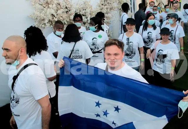 "Prophet TB Joshua burial": Temitope Balogun Joshua wife Evelyn Joshua lead 'funeral candlelight procession' by [Synagogue Church, Emmanuel TV]