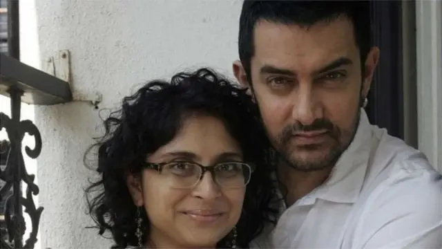 আমির খান ও কিরণ রাও।