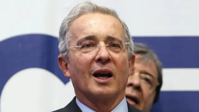 Álvaro Uribe, expresidente de Colombia