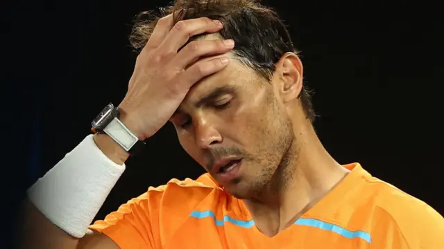 Rafael Nadal en Australia.