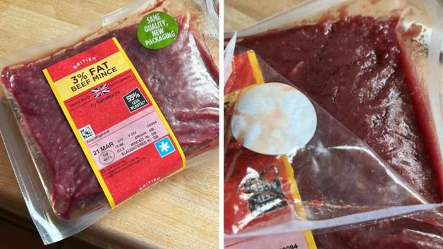 Another major supermarket is changing beef mince packaging