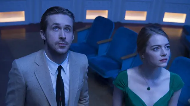 Ryan Gosling y Emma Stone en "La La Land"