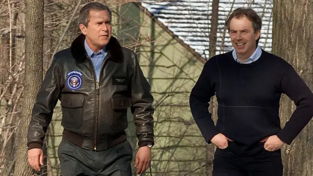 Bush y Blair