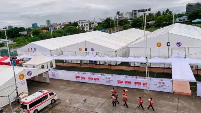 ၂၀၂၀ စက်တင်ဘာလတုန်းက တိုးချဲ့ဖွင့်ခဲ့ဖူးတဲ့ ယာယီကုသရေးစင်တာတွေ